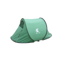 Green quick opening tents